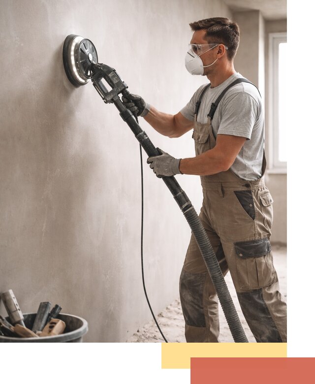 Профессиональная шлифовка стен в Североморске быстро и качественно