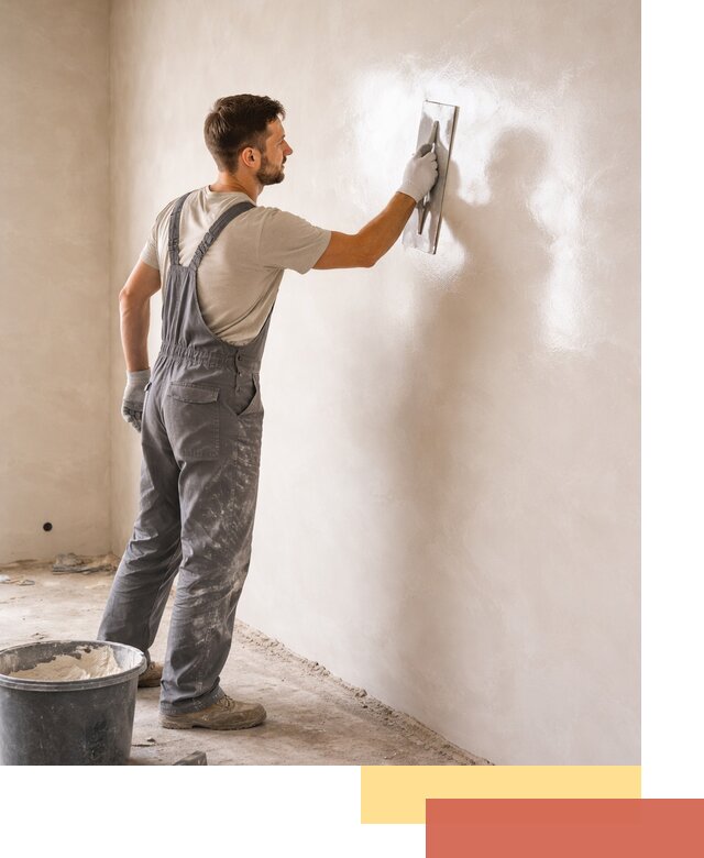 Глянцевание штукатурки стен в Североморске профессионально и быстро