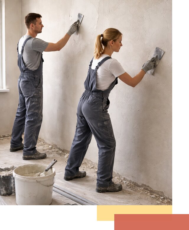 Штукатурка стен под обои в Североморске профессионально и быстро