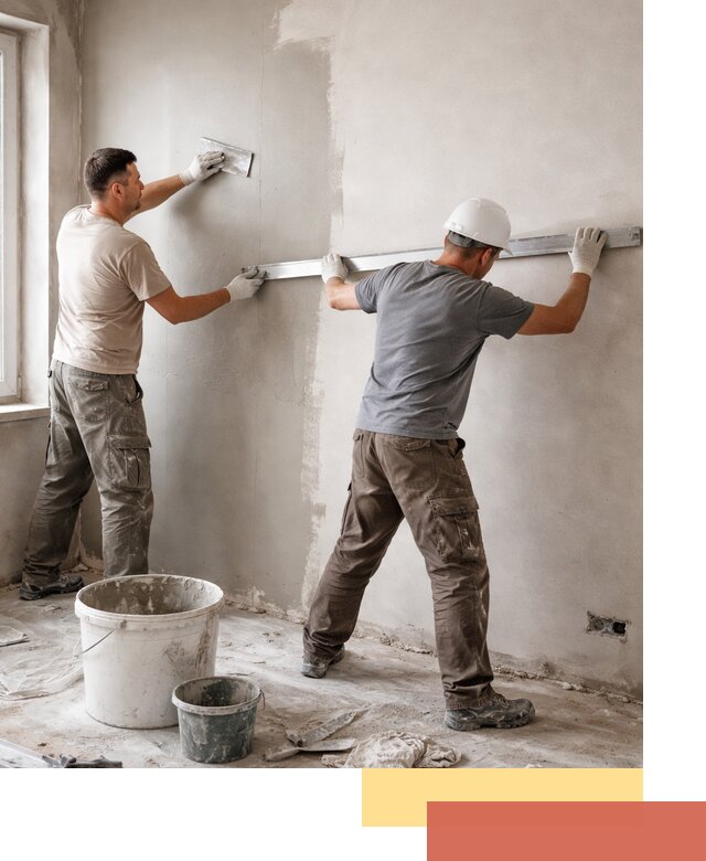 Штукатурка стен под покраску в Североморске качественно и быстро