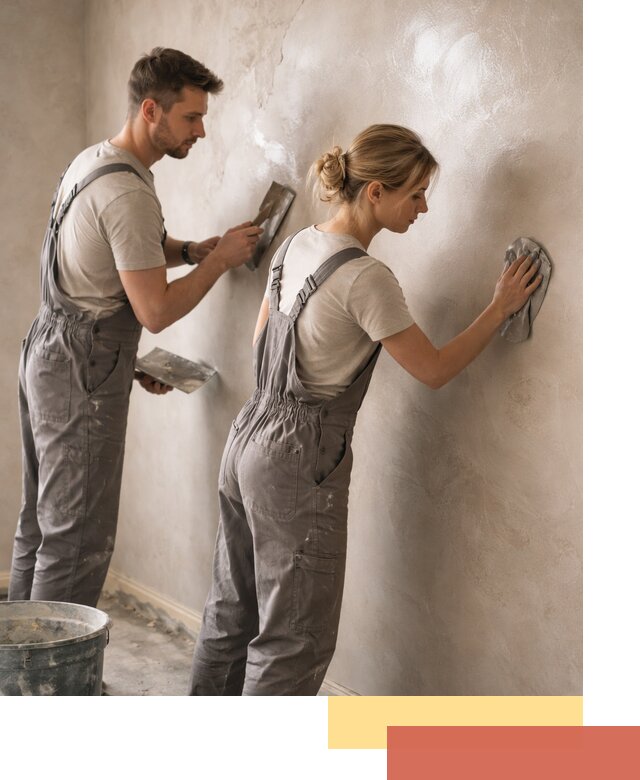 Венецианская штукатурка высокого качества в Североморске