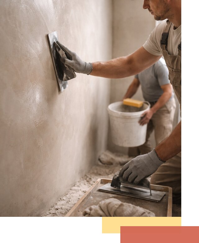 Нанесение марокканской штукатурки таделакт в Североморске