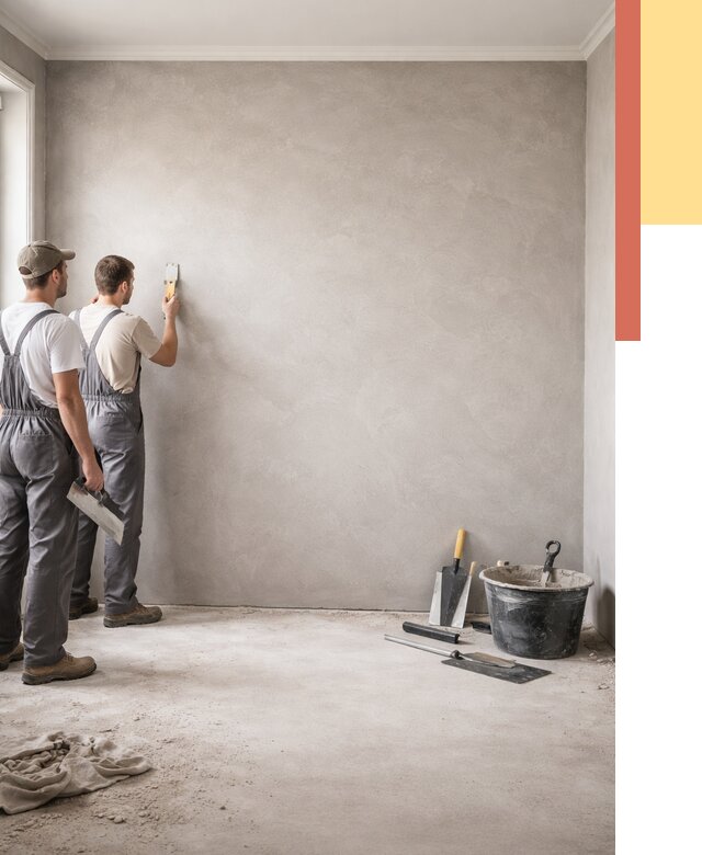 Микробетон на стены в Североморске от 1337 руб. — нанесение и отделка | ОТДЕЛОЧНИК-Свм