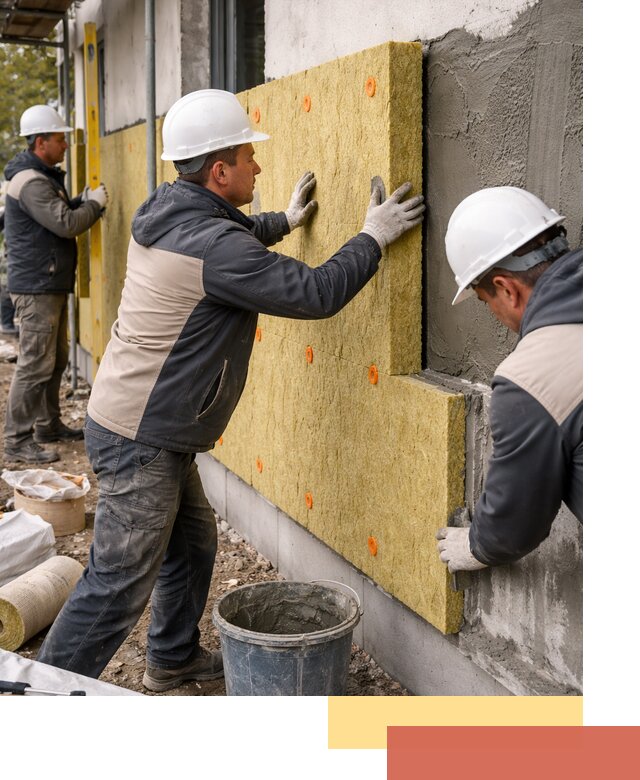 Утепление стен минватой в Североморске — тепло и звукоизоляция