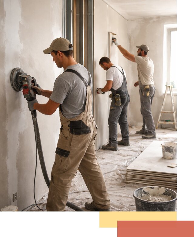 Профессиональная отделка стен в Североморске качественно и в срок