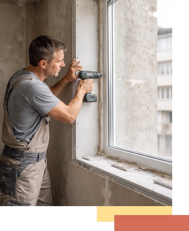 Монтаж гипсокартонных откосов в Североморске под ключ