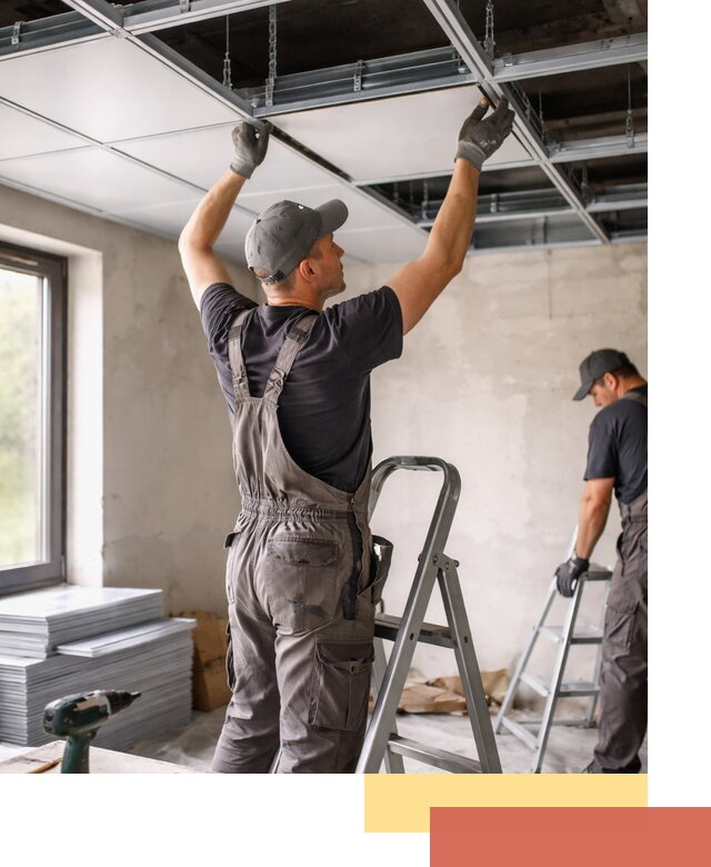 Монтаж кассетного потолка в Североморске качественно и быстро