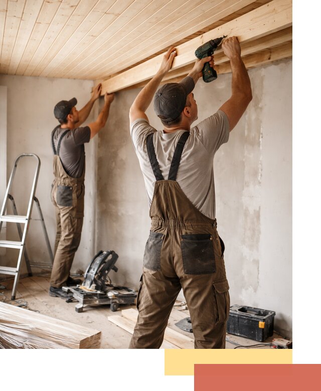 Монтаж потолка из вагонки в Североморске профессионально и аккуратно