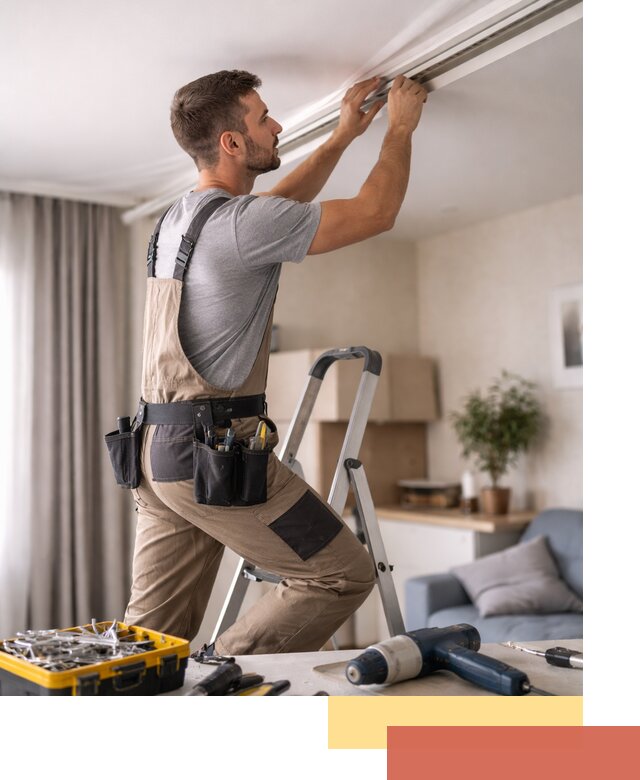 Ремонт натяжных потолков в Североморске — качественно и оперативно