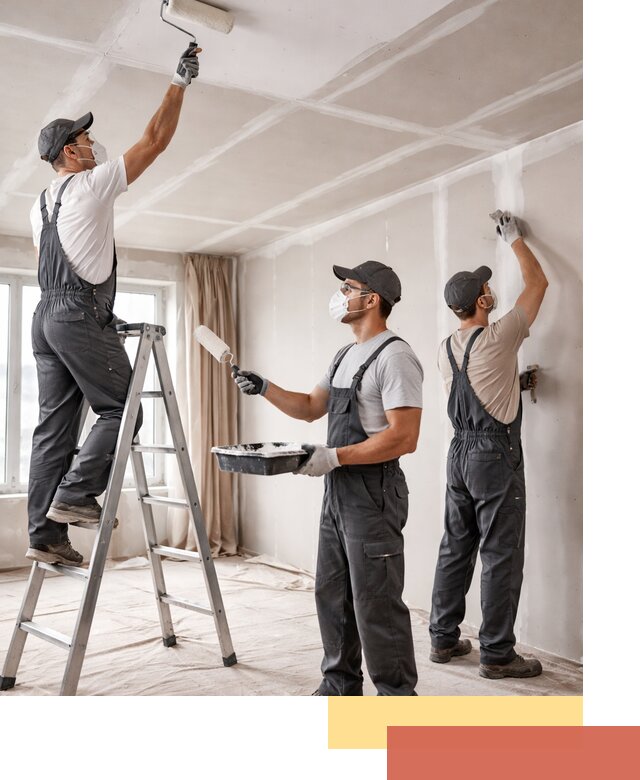 Покраска потолка из гипсокартона в Североморске качественно и недорого