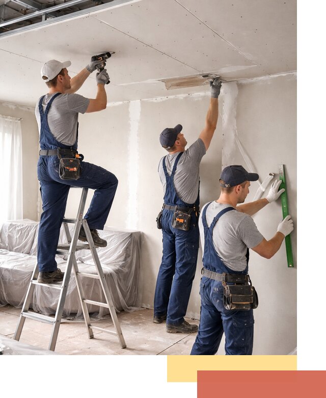 Профессиональная отделка потолка в Североморске быстро и качественно