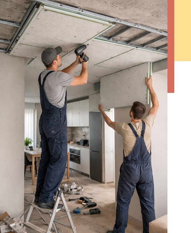 Шумоизоляция потолка панелями зипс в Североморске от 1979 руб. под ключ | ОТДЕЛОЧНИК-Свм